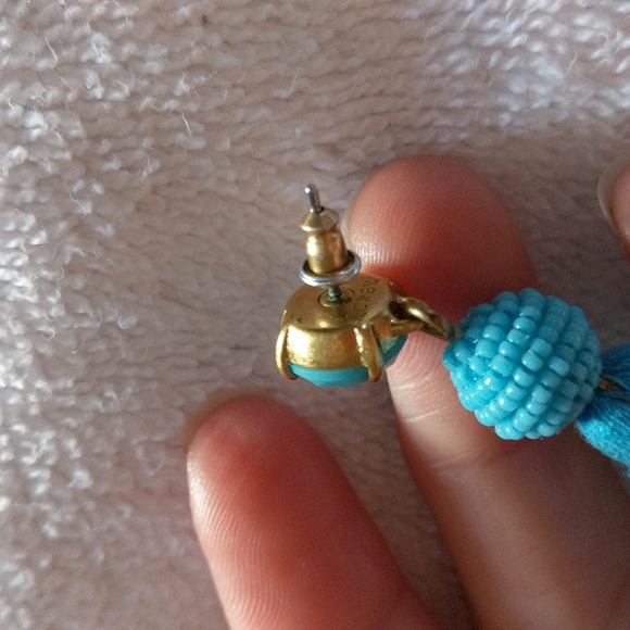 Blue earrings - Picture 3 of 3